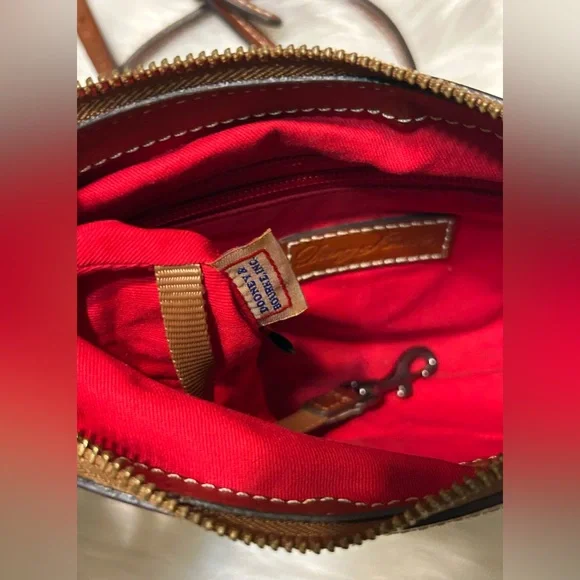 Dooney & Bourke Pebble Leather Crossbody Bag - Picture 11 of 14